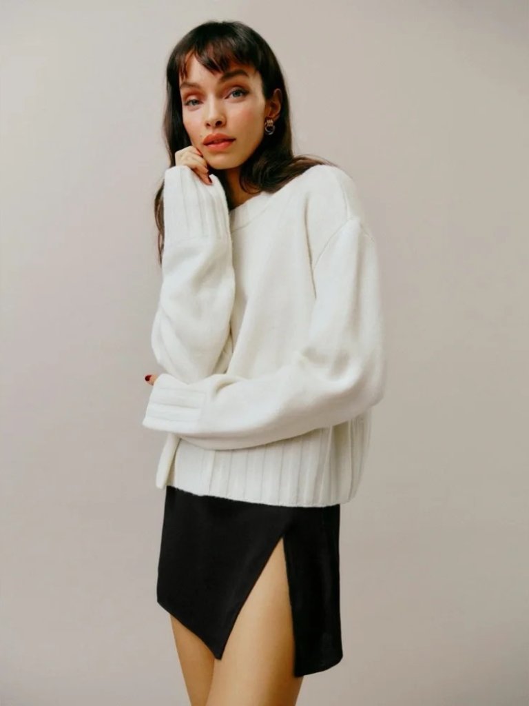 Reformation 100% Mer Regenerative Wool Sweater